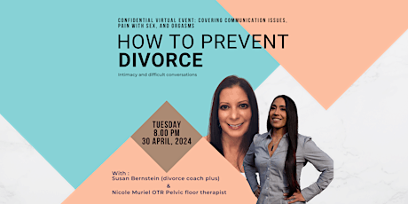 prevent divorce Intimacy & difficult conversations