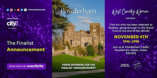 West Country Women Awards - Finalist's Announcement primary image