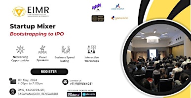Imagem principal do evento Startup Mixer - Bootstrapping to IPO