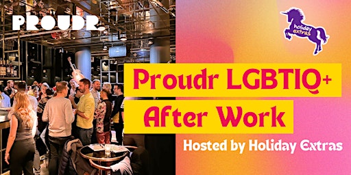Imagem principal do evento Proudr LGBTIQ+ After Work München - hosted by Holiday Extras