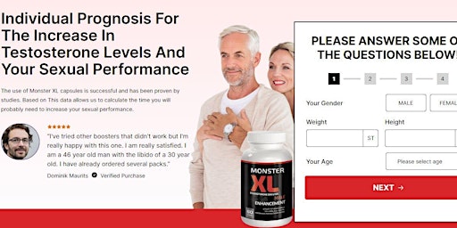 Monster XL Male Enhancement :- Read The Information Before Use & Buy?  primärbild