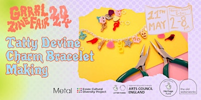 Imagem principal de Grrrl Zine Fair 2024 - Tatty Devine Charm Bracelet Making