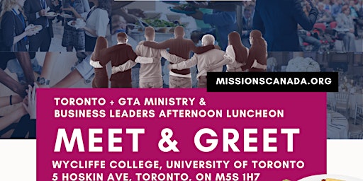 Imagem principal do evento Missions Canada Gala