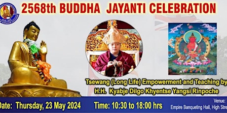 Long Life Empowerment and Teaching by H.H. Dilgo Khyentse Yangsi Rinpoche