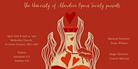 University of Aberdeen Opera Society Presents: L'elisir d'amore (April 25)