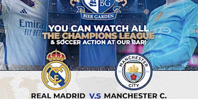 Real Madrid vs Man City - UEFA Champions League Quarter-final #WatchParty  primärbild