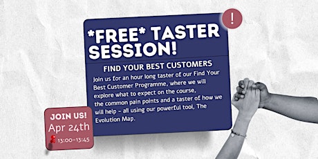 Find your best customers - Taster Session