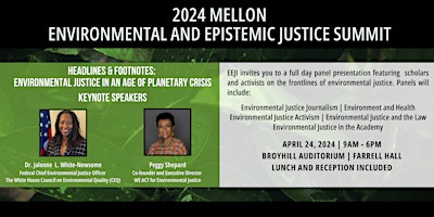 Headlines & Footnotes:  Environmental Justice in an Age of Planetary Crisis primary image