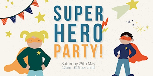 Imagem principal do evento Superhero Party Saturday 25th May | The Esplanade Hotel