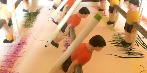 Hauptbild für First Thursdays: The Table Football Drawing Machine