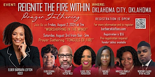 Primaire afbeelding van Reignite the Fire Within Prayer Gathering