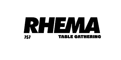 Imagem principal do evento Rhema - Table Gathering