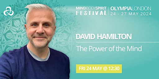 Imagem principal do evento DR DAVID HAMILTON: The Power of the Mind