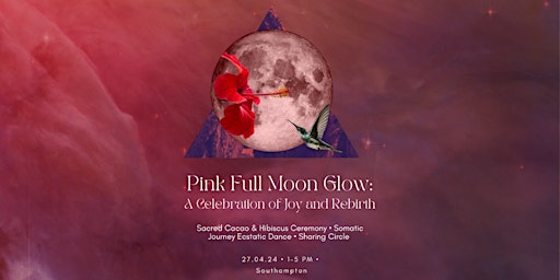 Immagine principale di Pink Full Moon Glow: A Celebration of Joy and Rebirth 