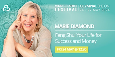 Imagem principal do evento MARIE DIAMOND: Feng Shui Your Life for Success and Money