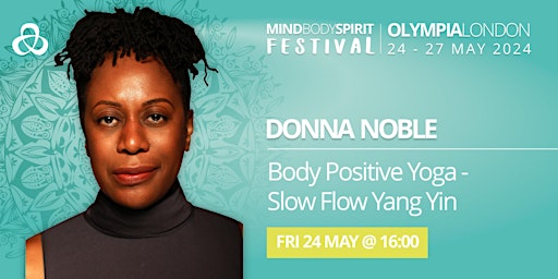 Primaire afbeelding van DONNA NOBLE: Body Positive Yoga - Slow Flow Yang Yin