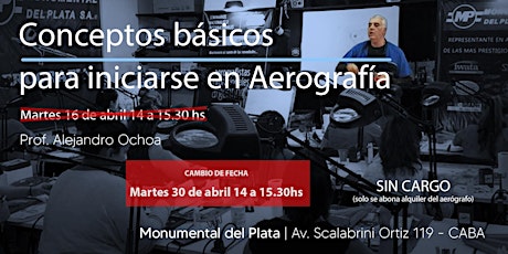 Clase de Aerografía. Conceptos básicos para iniciarse.