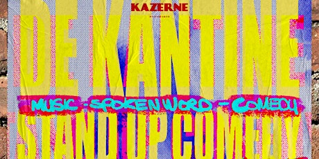 De Kantine: Stand up comedy night