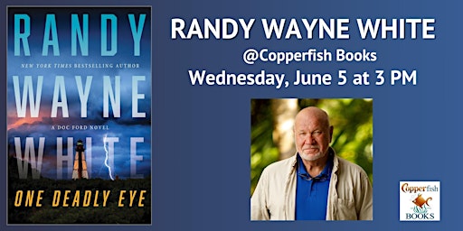 Imagem principal do evento Randy Wayne White at Copperfish Books