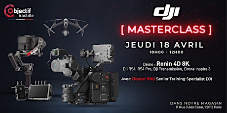 Primaire afbeelding van MASTERCLASS DJI