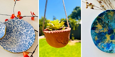 Clay & Sip - Make your Own Succulent Pot primary image