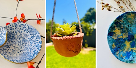 Clay & Sip - Make your Own Succulent Pot