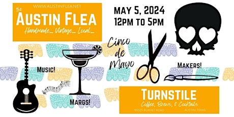 Austin Flea at Turnstile Coffee, Beers & Cocktails - Cinco de Mayo Party