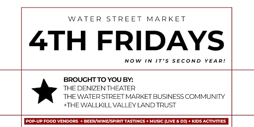 Hauptbild für Fourth Fridays @Water Street