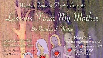 Imagem principal do evento Lessons from my Mother by Rebecca S. Mickle