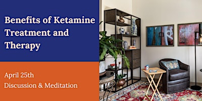 Imagem principal do evento Therapy & Ketamine Treatment: A Discussion
