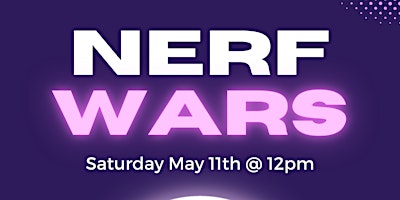 Imagem principal do evento Nerf WARS