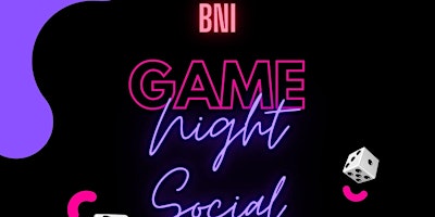 Primaire afbeelding van BNI Game Night Social