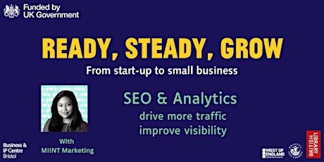SEO and Analytics - drive more traffic, improve visibility -  workshop