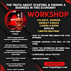 The truth about starting & owning a business in this economy workshop