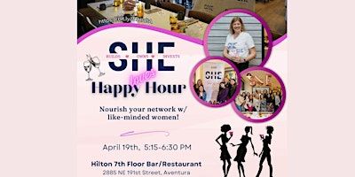 Primaire afbeelding van Happy Hour with SHE - Candius Stearns!
