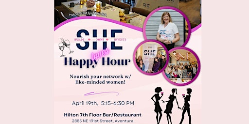 Image principale de Happy Hour with SHE - Candius Stearns!