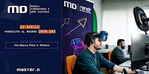 Primaire afbeelding van Open Day - Scuola di Videogiochi e Arte Digitale