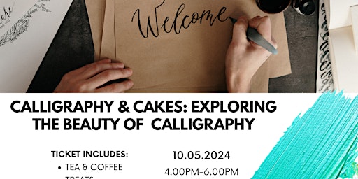 Immagine principale di Calligraphy & Cakes: Exploring the Beauty of  Calligraphy 