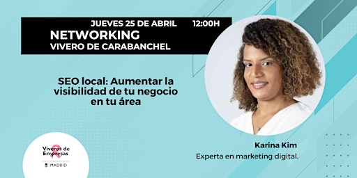 Imagem principal do evento SEO local: Aumentar la visibilidad de tu negocio en tu área