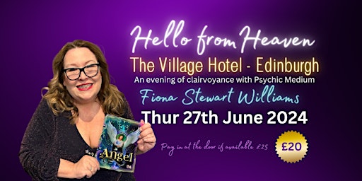 Hello from Heaven - Evening of Clairvoyance - Edinburgh primary image