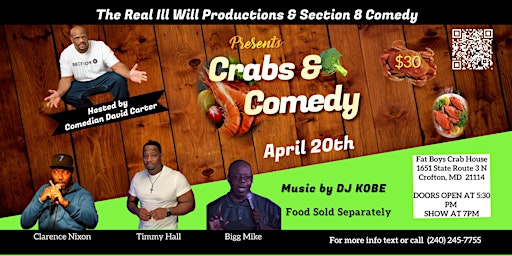 Image principale de Crab & Comedy