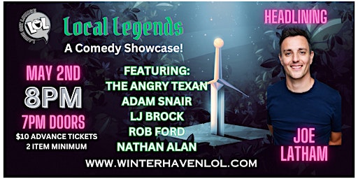 Image principale de Local Legends: A Comedy Showcase!