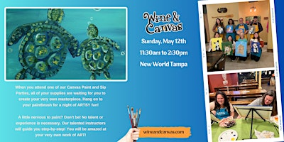 Image principale de Tampa Paint and Sip – Mother’s Day Turtles