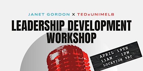 TEDxUniMelb Leadership Development Workshop