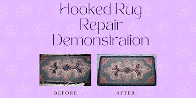 Imagem principal de Hooked Rug Repair Class