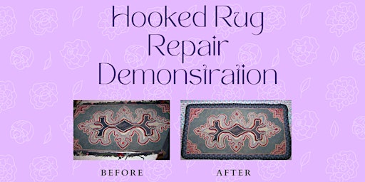 Primaire afbeelding van Hooked Rug Repair Class