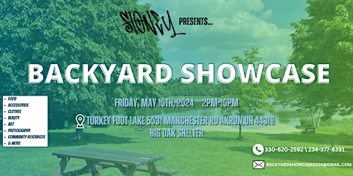 Hauptbild für Vendor Registration for Backyard Showcase 2024