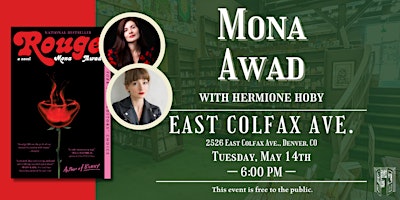 Immagine principale di Mona Awad with Hermione Hoby Live at Tattered Cover Colfax 