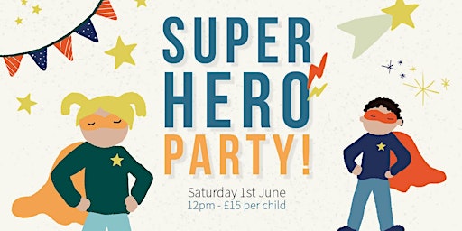 Imagem principal do evento Superhero Party Saturday 1st June | The Esplanade Hotel