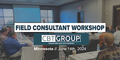 Hauptbild für CBT Group Field Consultant's Workshop, Training, & Happy Hour